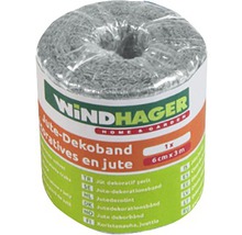 Ruban décoratif en jute Windhager, 6 cm x 3 m
