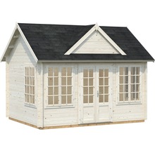 Gartenhaus Palmako Claudia 11,5 m² inkl. Fußboden 444 x 354 cm natur