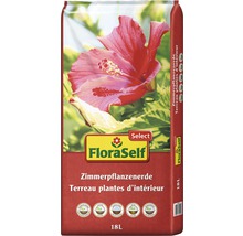 FloraSelf Terreau pour plantes d''intérieur, sac de 18 litres