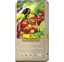 Terreau pour tomates et légumes sans tourbe FloraSelf Nature 40 l-thumb-0