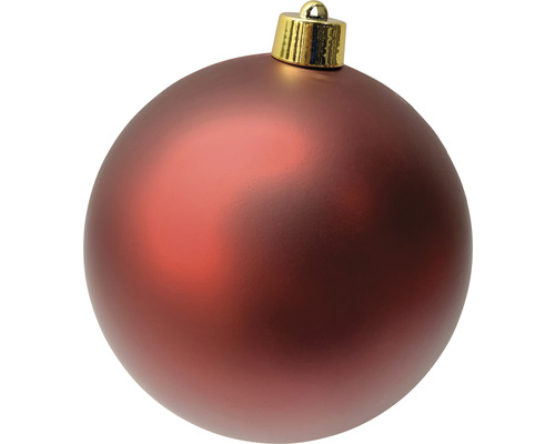 Boule de Noël Ø 30cm, rouge mat