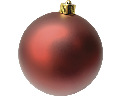 Weihnachtskugel groß XXL Lafiora Ø 30 cm rot matt