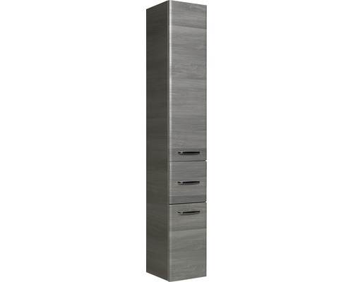 Armoire haute Pelipal Alika largeur 30 cm graphite à structure transversale démonté