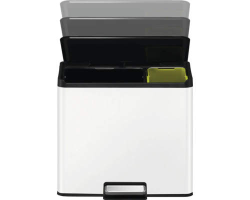 Treteimer mit offenem Deckel