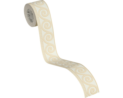 Bordure avec motif méandre sur rouleau