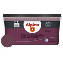 Alpina Wandfarbe Farbrezepte Sinfonie 1 l