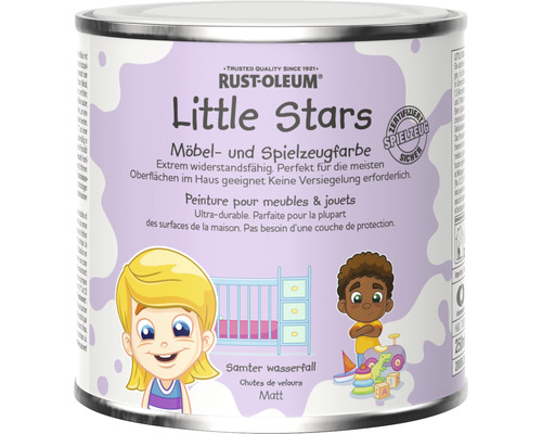 Peinture pour meubles et jouets Little Stars Chutes de velours pourpre 250 ml