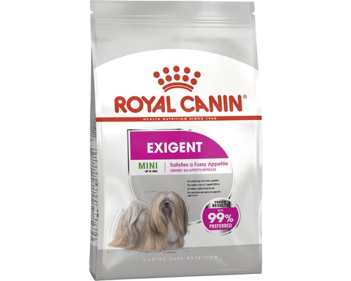 Croquettes pour chien ROYAL CANIN Mini Exigent 1 kg Paquet d''aliments secs pour chiens Royal Canin Exigent Mini