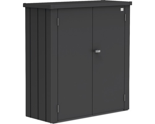 Armoire à outils/Cuisine d'extérieur Konsta type 559 Armoire haute avec 2  portes 60x40x160 cm gris clair - HORNBACH