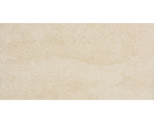 Carrelage sol et mur Udine beige non émaillé 30 x 60 cm