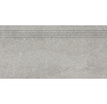 Carrelage avec rainures pour marches d''escalier