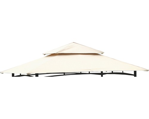 Toit de pavillon à deux niveaux