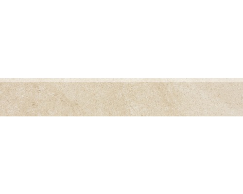 Sockel Udine beige unglasiert 9,5x60 cm