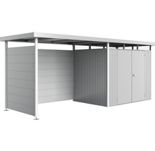 Metall Gerätehaus mit Unterstand