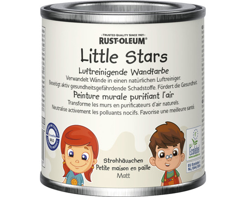 Wandfarbe Little Stars Strohhäuschen beige 125 ml