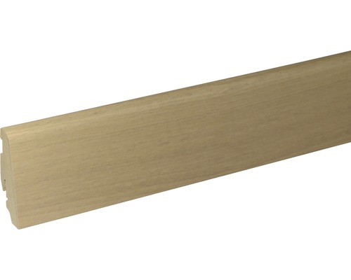 SKANDOR Sockelleiste Eiche Kaschmir SU60L 19 x 58 x 2400 mm Holzfußleiste