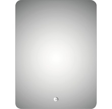 Miroir LED design Silver Moon 60x80 cm IP 24 (protection contre les projections d'eau)-thumb-3