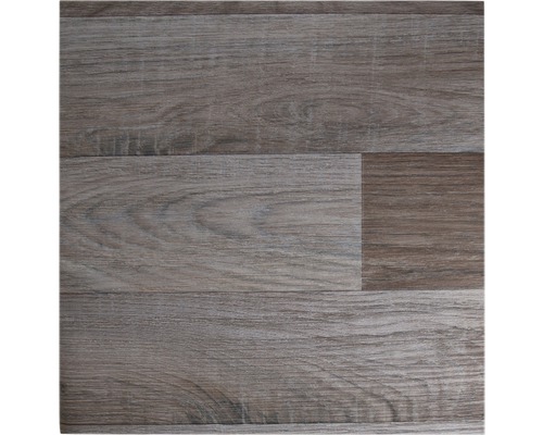 PVC Puccini parquet brun-argent 400 cm de largeur (article au mètre)-0