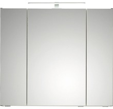 Spiegelschrank Pelipal Capri 80 x 16 x 70 cm grau 3-türig