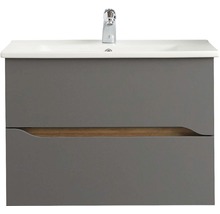 Waschtischunterschrank Pelipal Quickset 357 BxHxT 72 x 51,3 cm x 44 cm Frontfarbe grau matt 357.017213