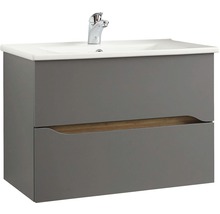 Waschtischunterschrank Pelipal Quickset 357 BxHxT 72 x 51,3 cm x 44 cm Frontfarbe grau matt 357.017213