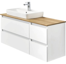 Waschtischunterschrank pelipal Balu 53 x 110 cm Weiß glänzend ohne Platte und Waschtisch