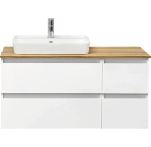 Waschtischunterschrank pelipal Balu 53 x 110 cm Weiß glänzend ohne Platte und Waschtisch