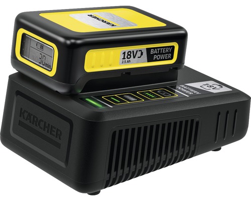 Batterie et chargeur Kärcher pour batteries 18 volts
