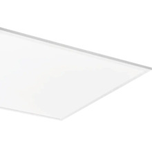 Panneau LED acier-alu 35W 4300 lm 4000 K blanc neutre Lxpxl 625x10x625 mm couvercle blanc opale-thumb-4