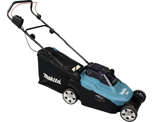 Makita Akku-Rasenmäher mit Fangkorb