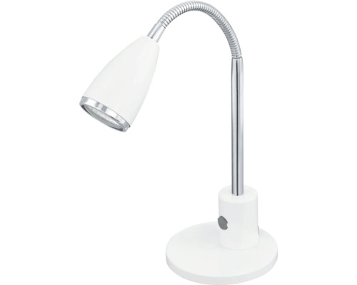 Lampe de bureau LED 3W 200 lm 3000 K H 32 cm Fox blanc/chrome