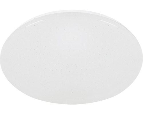 Plafonnier LED avec capteur IP 20 18W 1600 lm 4000 K Ø 38,9 cm blanc + ciel étoilé Plafonnier de forme ovale