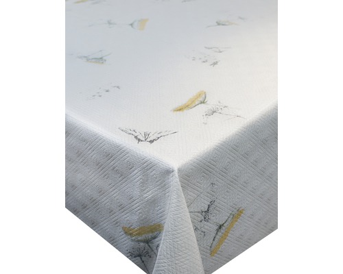 Nappe de table de jardin Classic blanc jaune 130x180 cm