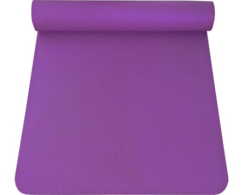 Tapis de fitness antidérapant Balance violet 65x185 cm