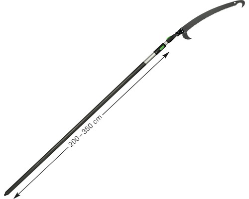 Astsäge mit einer Länge von 200 bis 350 Zentimetern.