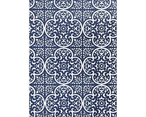 Tapis de cuisine Vintage bleu foncé 40x65 cm