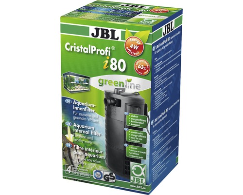 Filtre intérieur d'aquarium JBL CristalProfi i80 greenline