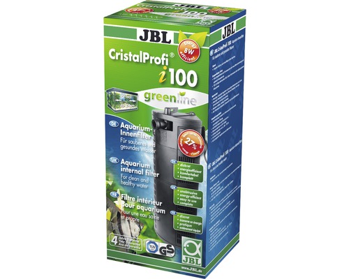 Filtre intérieur d'aquarium JBL CristalProfi i100 greenline