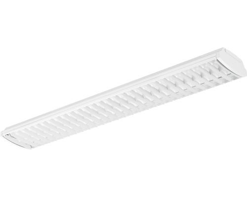 Lampe à structure tramée LED T8 2xG13/2x27W1900 lm4000 K blanc neutre L 1500 mm blanc