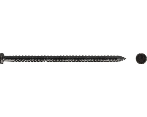 Paneelstift (Colorstift) 1,6x40 mm, schwarz, 80 Stück Schraube mit Gewinde und Kopf