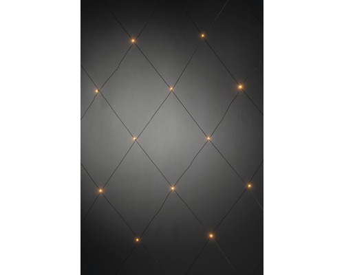 Guirlande lumineuse en filet avec des points lumineux