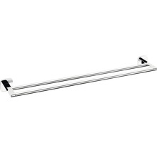 Barre porte-serviettes tesa double ELEGAANT 63 cm chrome