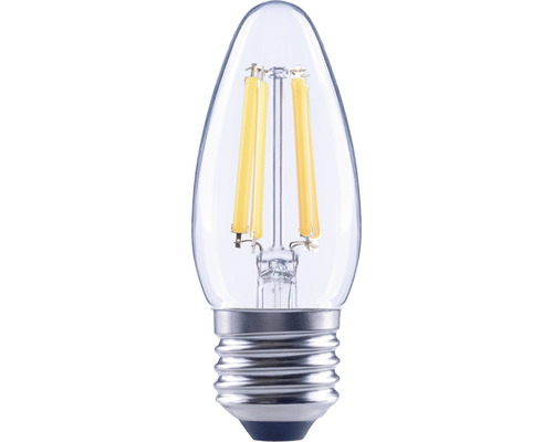 Ampoule flamme LED FLAIR à intensité lumineuse variable C35 E27/5,5W(60W) 806 lm 2700 K blanc chaud transparent