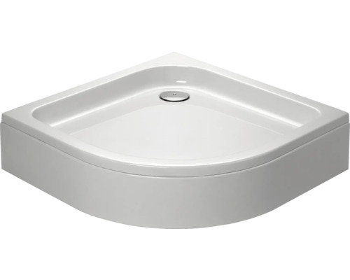 Receveur de douche complet Breuer Classic Line 80x80x20,5 cm rayon 50 cm 0951011000014