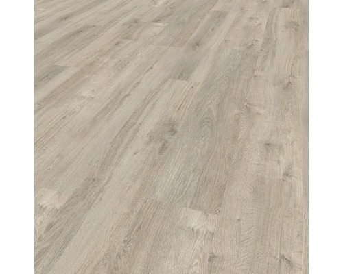 Helle Laminatboden-Nahaufnahme mit Holzmaserung