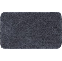 Badteppich Grund Melange 50 x 80 cm dunkelgrau