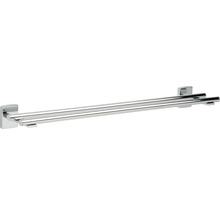 Porte-serviettes tesa double KLAAM 64 cm chrome