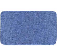 Badteppich Grund Melange 60 x 100 cm blau