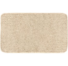 Badteppich Grund Melange 60 x 100 cm beige