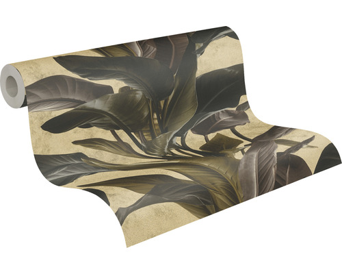 Rouleau de papier peint avec motif végétal